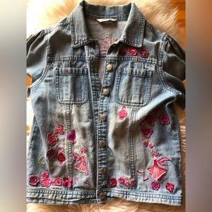Monsoon Denim fairy ballerina embroidered jacket top